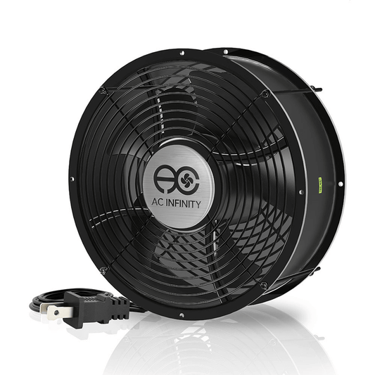 AC Infinity AXIAL 2589, Muffin 120V AC Cooling Fan 10", 254mm x 89mm | HS2589A-X | Grow Tents Depot | Climate Control | 819137020894