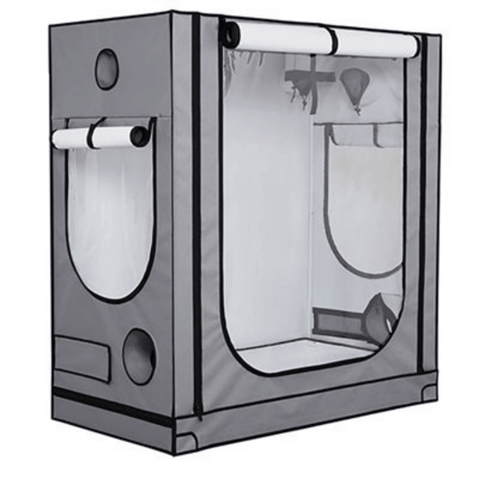 HighDroGro HDG35 Indoor Grow Tent 3' x 5' x 6' with durable canvas and three windows for optimal plant growth.