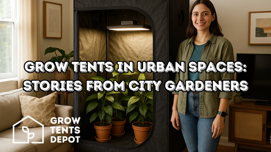 Grow Tents in Urban Spaces: Stories from City Gardeners