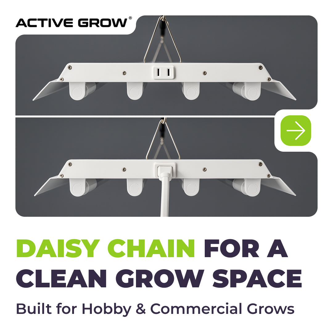 Active Grow T5 HO 2.0 4FT 4 Lamp LED Mushroom Grow Light (216W Eqv.) - Blue Sun Spectrum