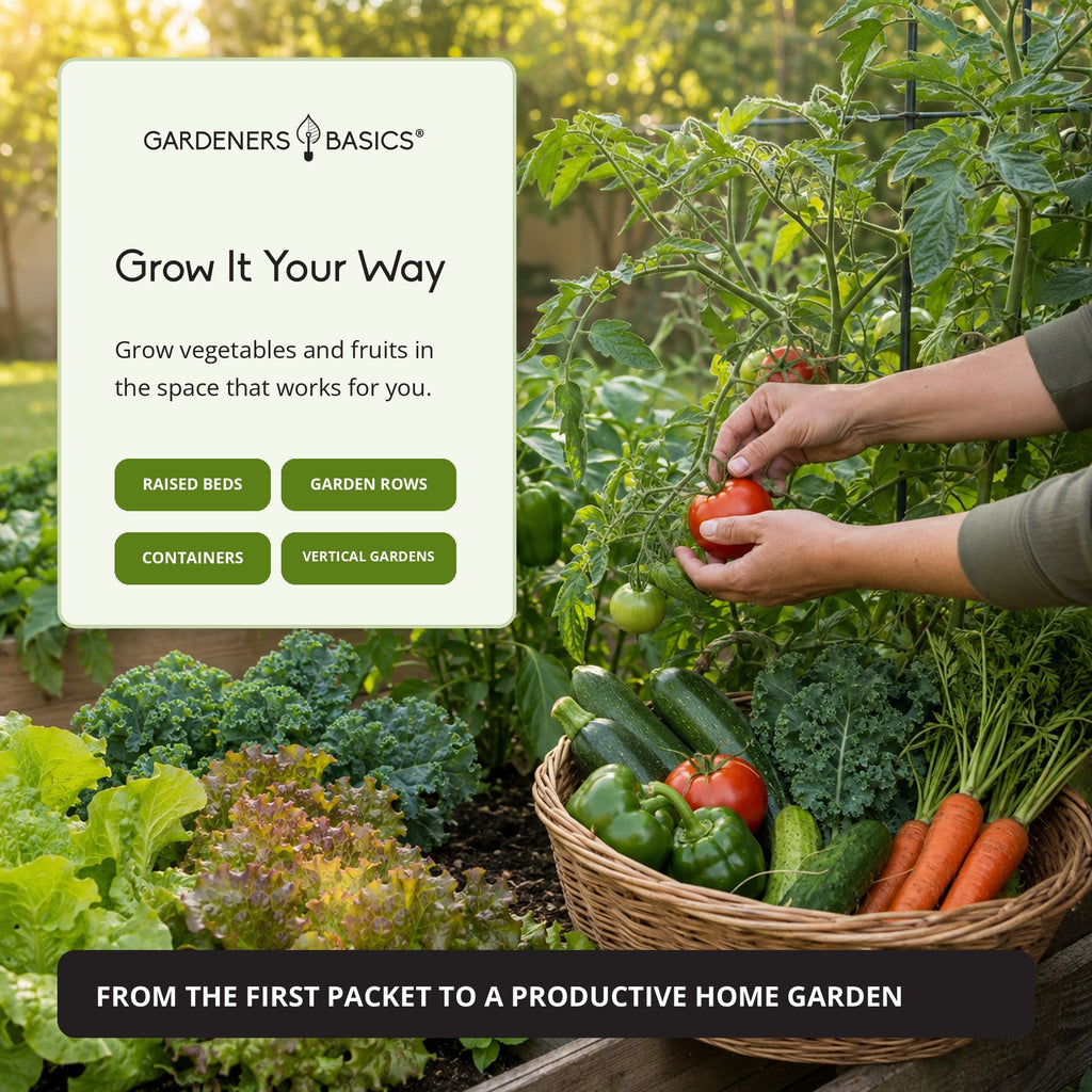 Gardeners Basics Vegetable Seed Vault Kit | 35 Variety Pack