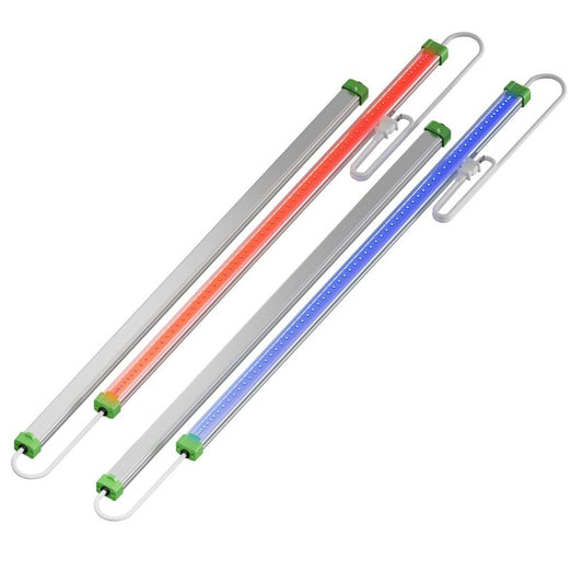Mars Hydro ADlite 27W red and blue LED grow light bars set of 2 for enhanced plant growth.