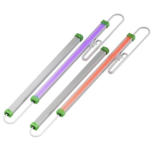 Mars Hydro ADLite UV 15W and IR 8W LED grow light bars, set of 2, designed for optimal plant growth.