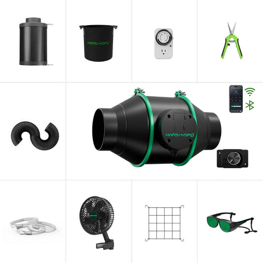 Mars Hydro iFresh 4" Complete Ventilation Kit