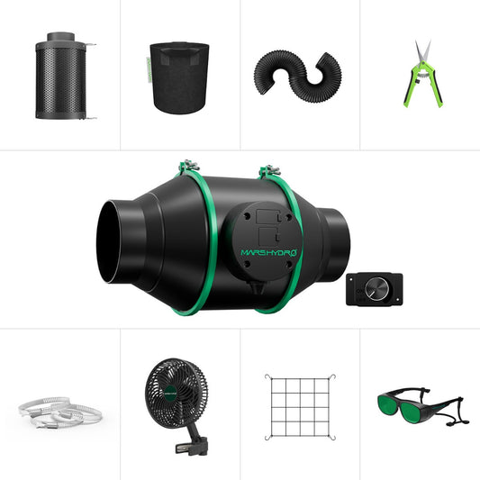 Mars Hydro iFresh 4" Complete Ventilation Kit