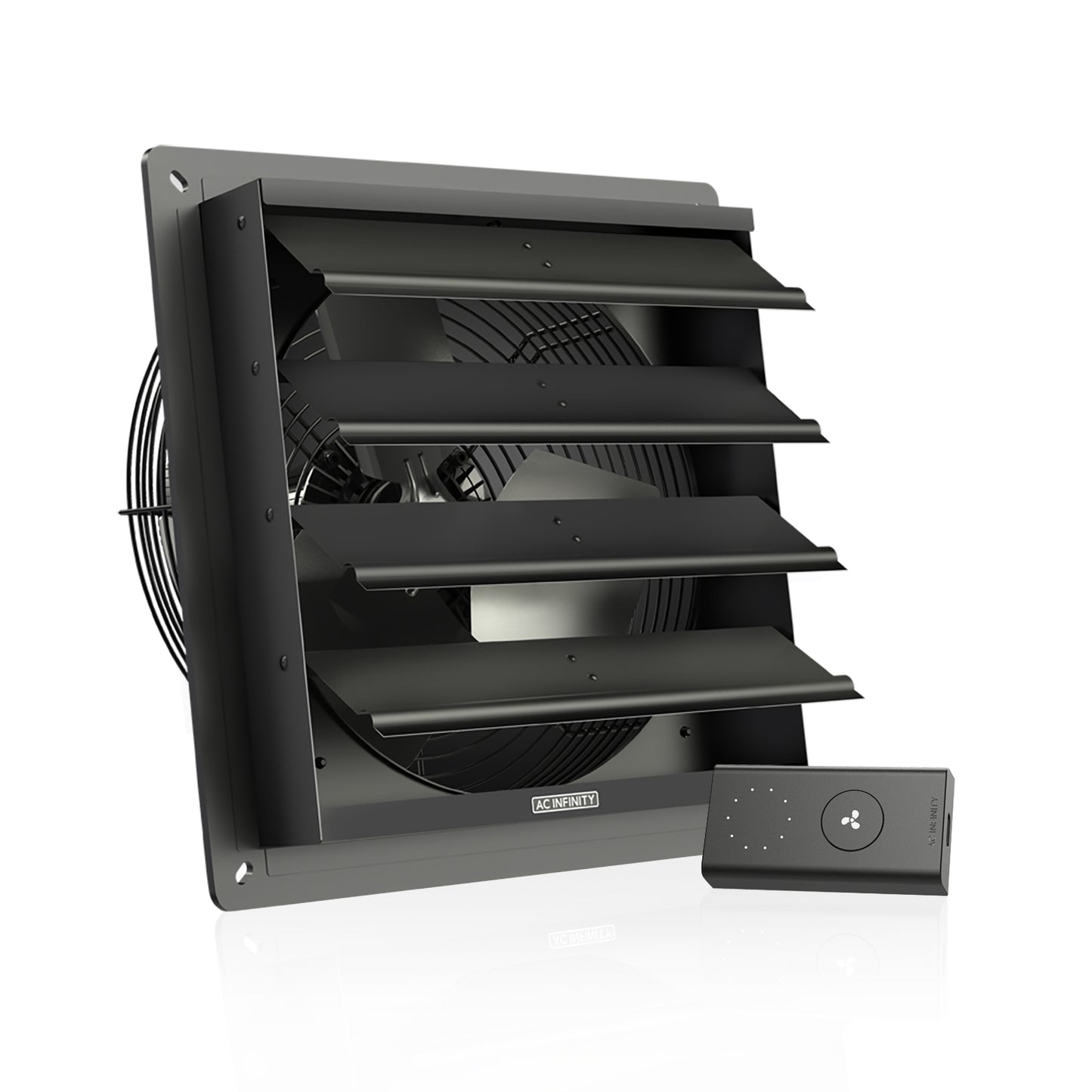 AC Infinity AIRLIFT S12, Shutter Exhaust Ventilation Fan 12", Speed Controller