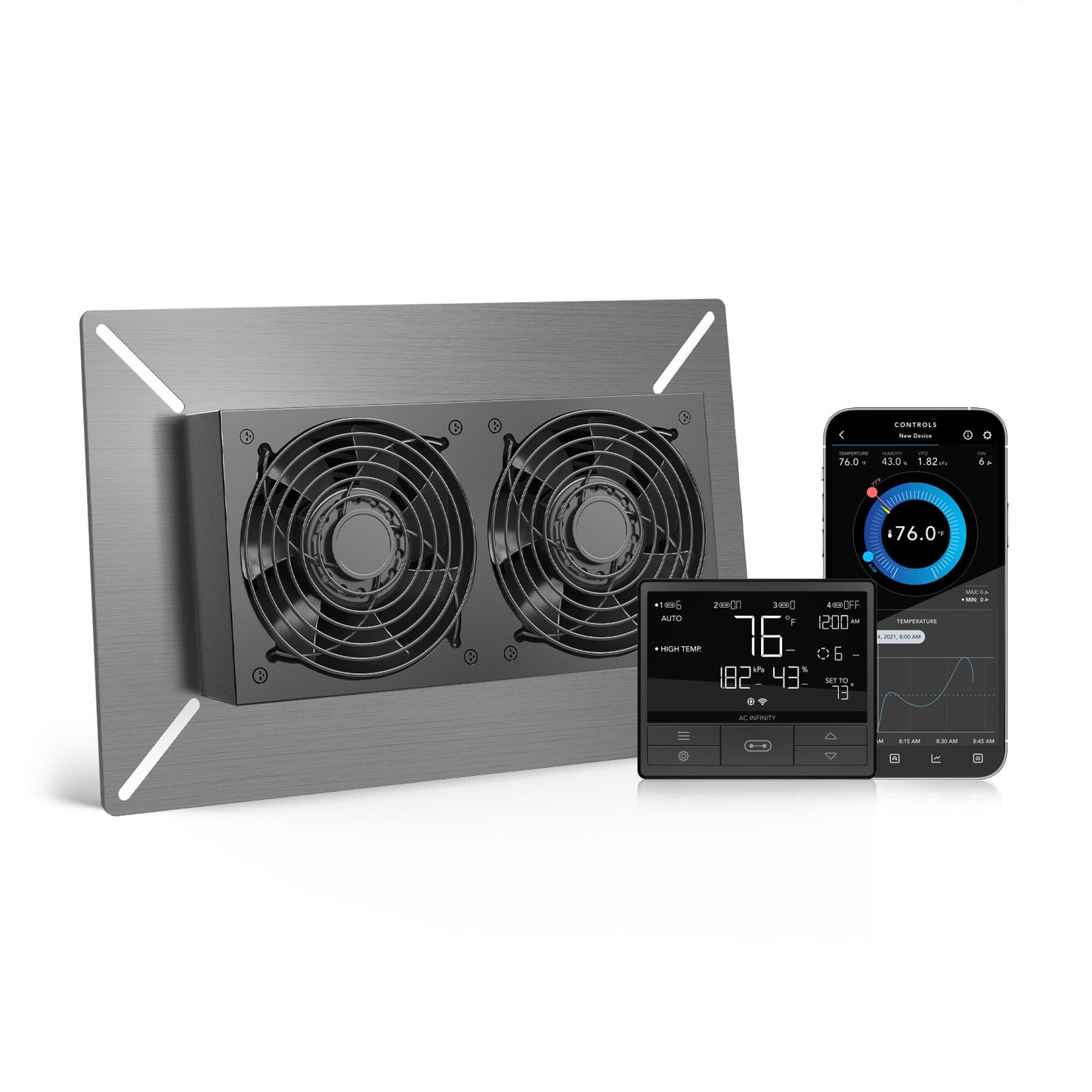 AC Infinity AIRTITAN T7 Crawlspace & Basement Ventilation Fan 12" product image 1