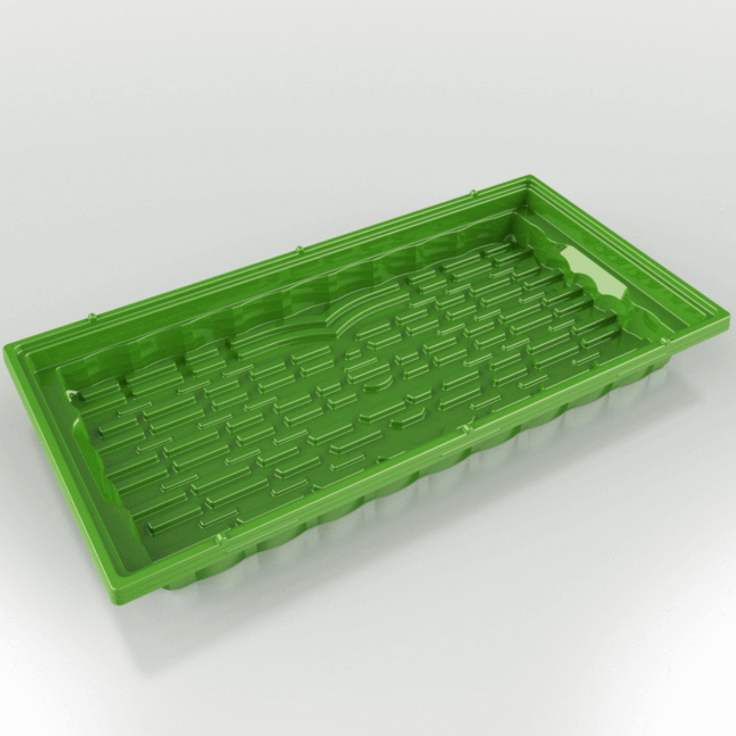 Green FloraFlex Incubator Bottom Tray for optimal plant growth, available at Grow Tents Depot with a price match guarantee.