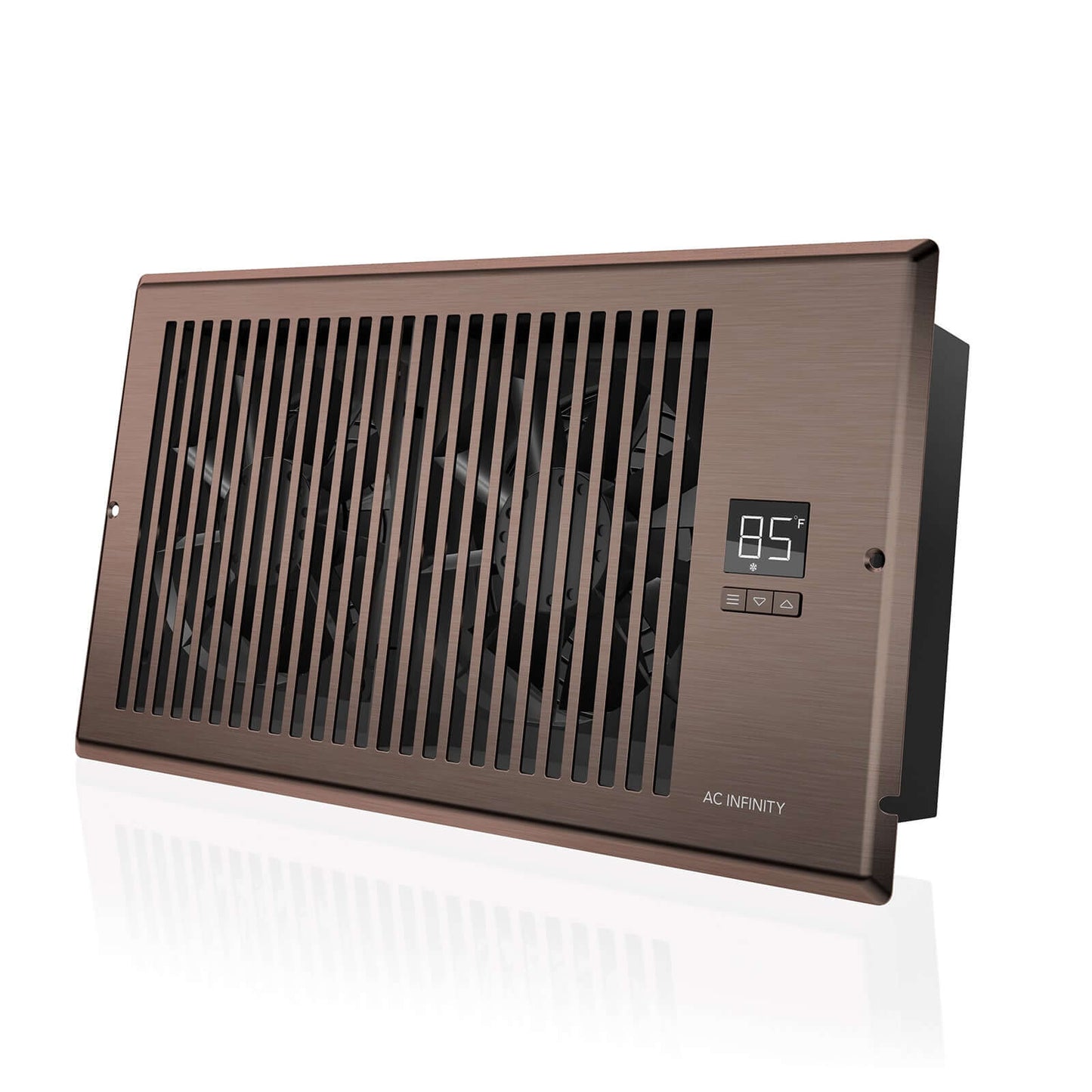 AC Infinity AIRTAP T6 Quiet Register Booster Fan System Bronze for 6" product image 1