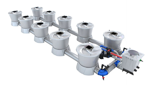 ALIEN Hydroponics V-SYSTEM 10 Pot 2 Row Kit
