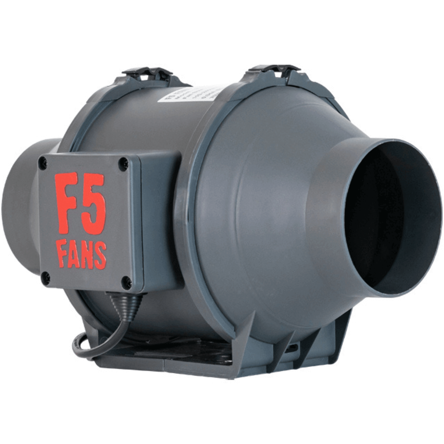 F5 Fans 4" Turbo EC Inline Duct Fan with 3-Phase Motor