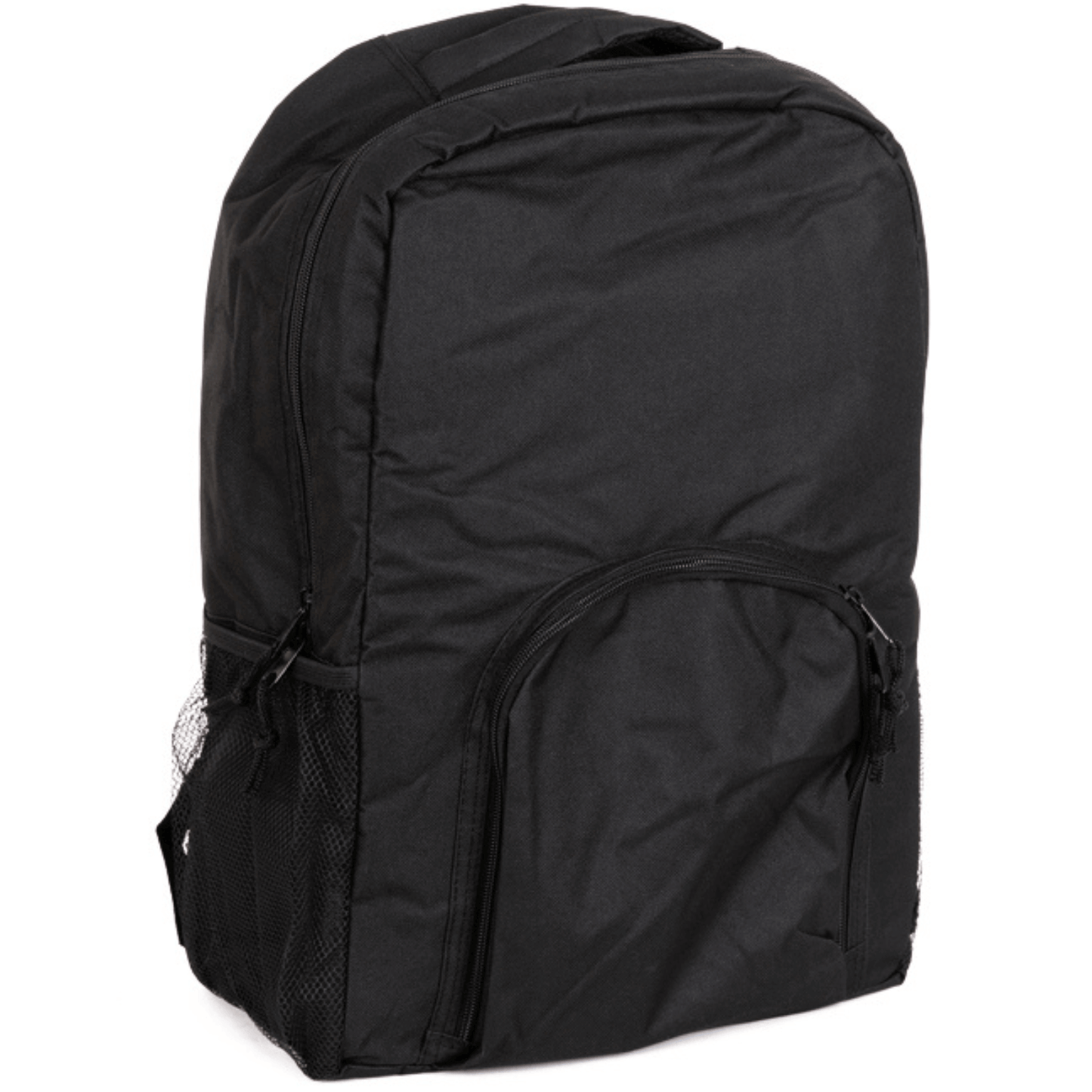 Funk Fighter DAILY Backpack in black with multiple compartments for convenience and style.