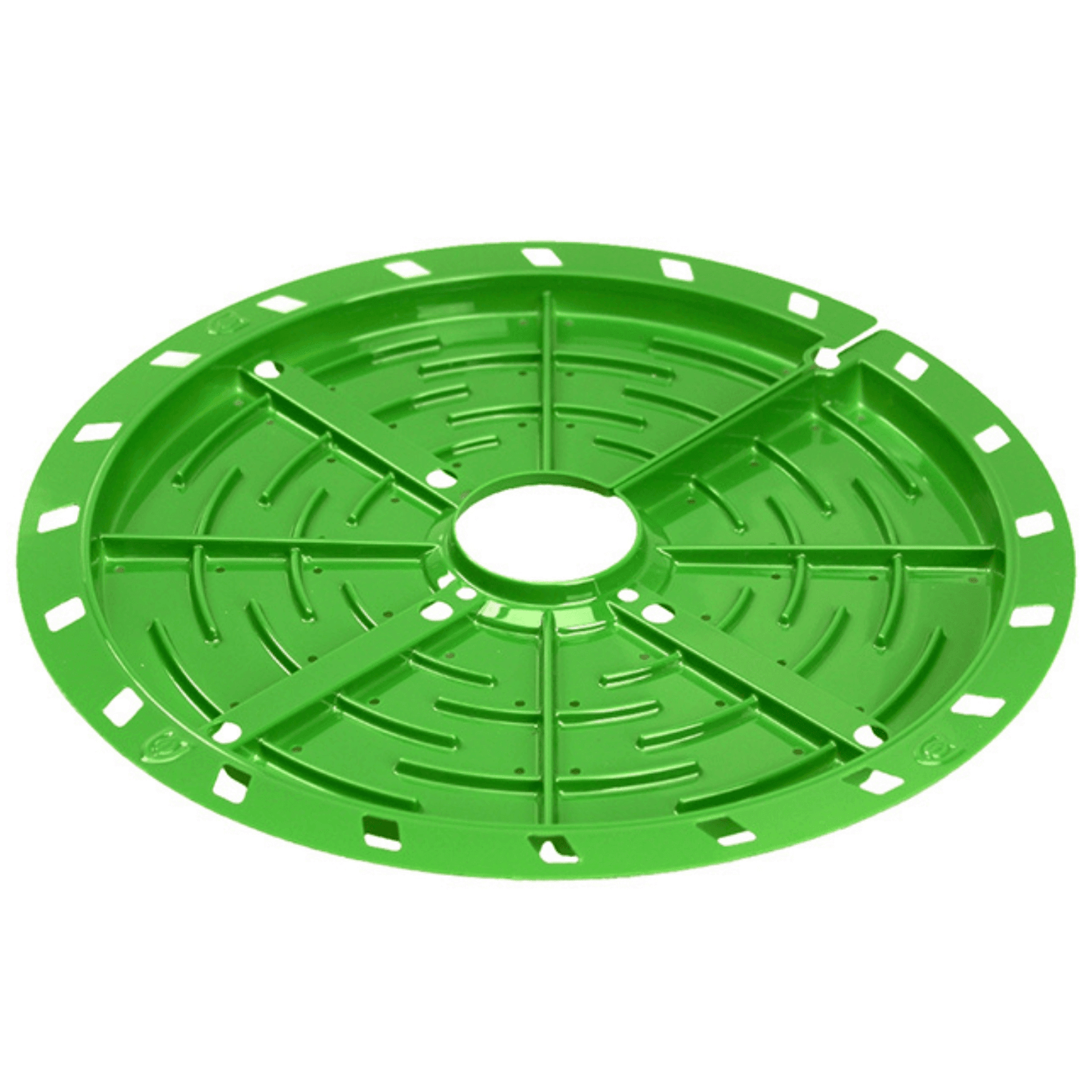 FloraFlex 10.5" to 12" Matrix Green Disc for Precise Plant Irrigation - 12 Pack