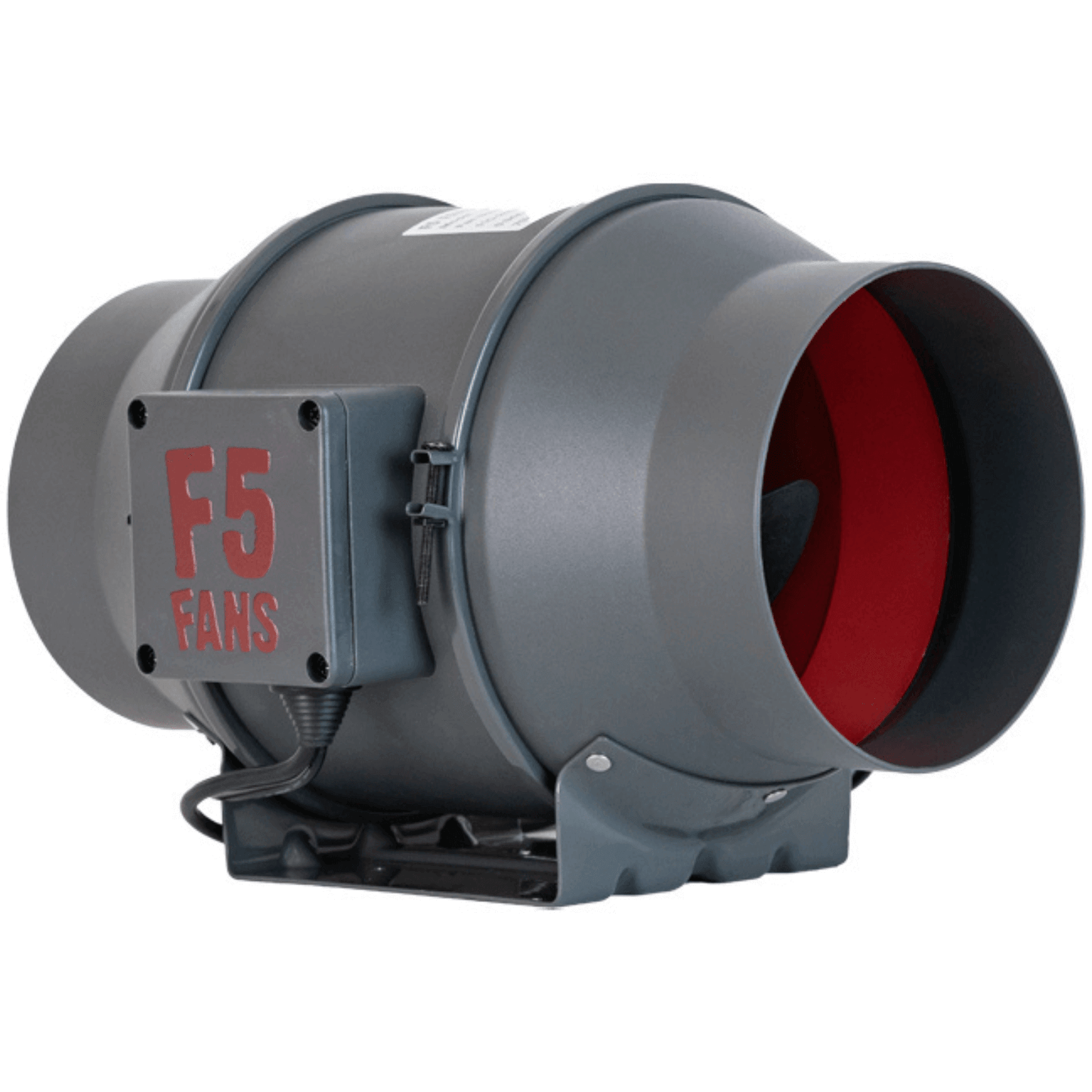 F5 Fans 6" Turbo EC Inline Duct Fan with 3-Phase EC Motor for optimal airflow and energy efficiency.