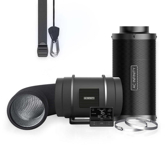 AC Infinity Air Filtration Kit PRO 8" Inline Fan w/ Smart Controller product image 1