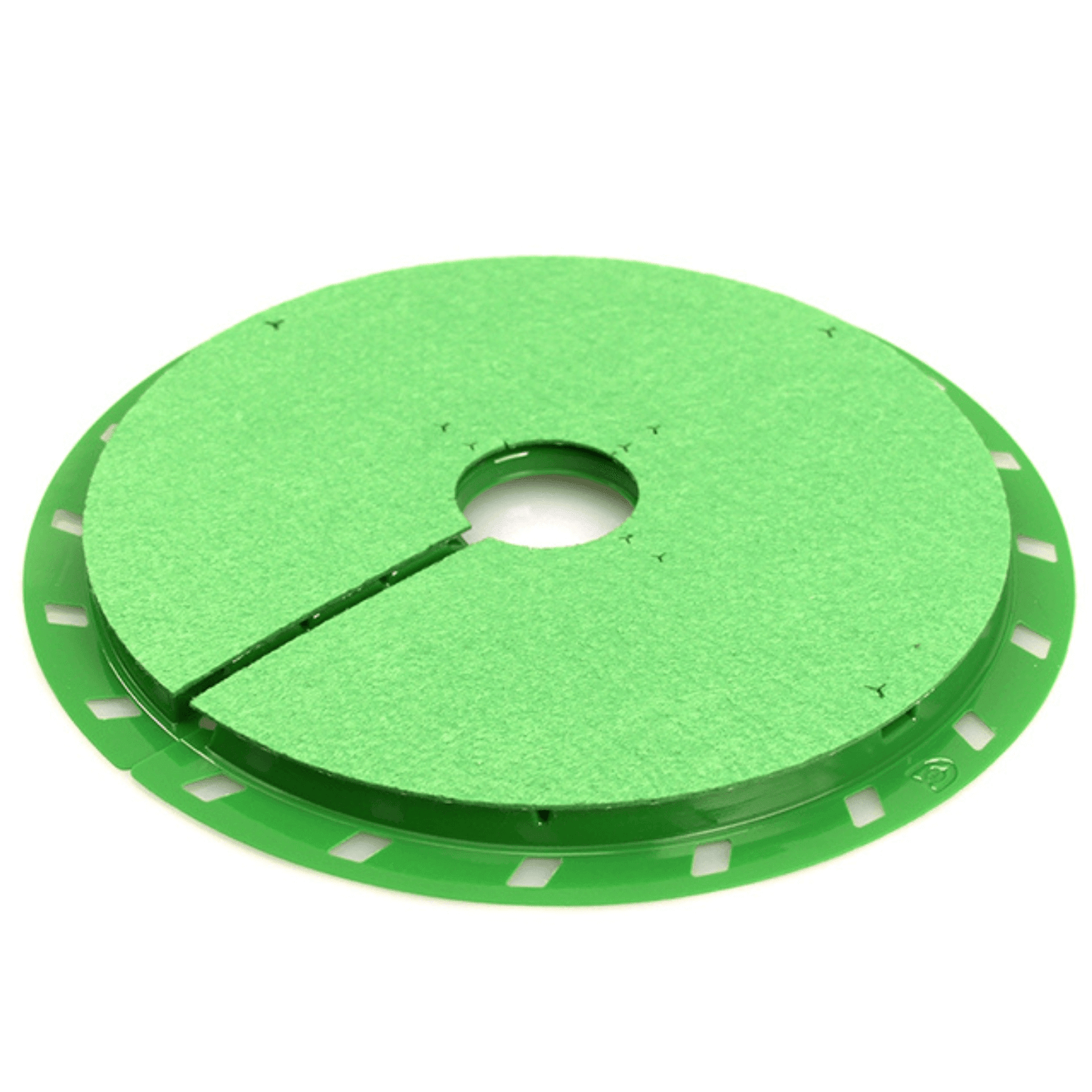 FloraFlex 10.5 to 12 Inch Matrix - 12 Pack, green irrigation disk for optimal plant growth, available at Grow Tents Depot.