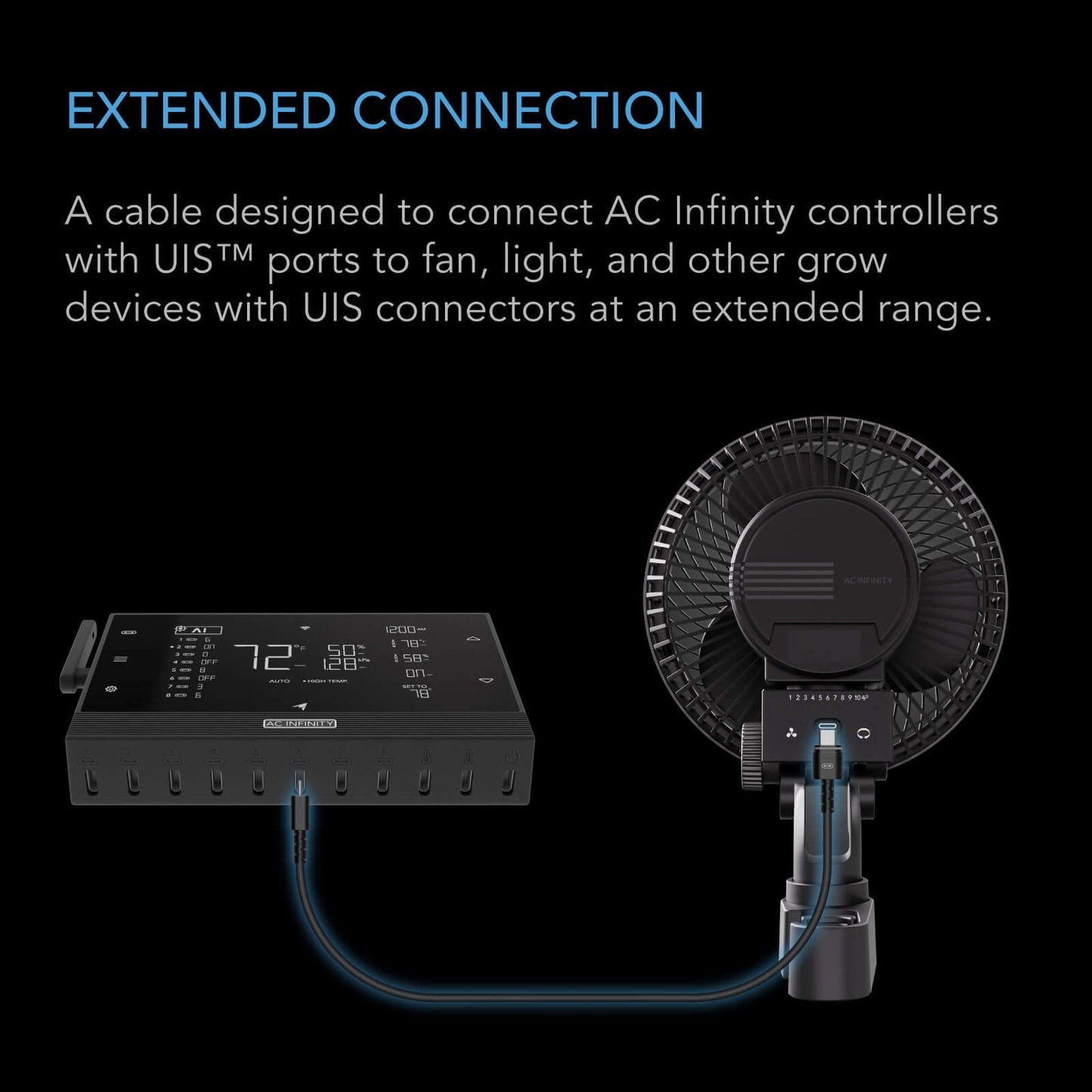 AC Infinity UIS Controller to Device Cable for Controller AI product image 2