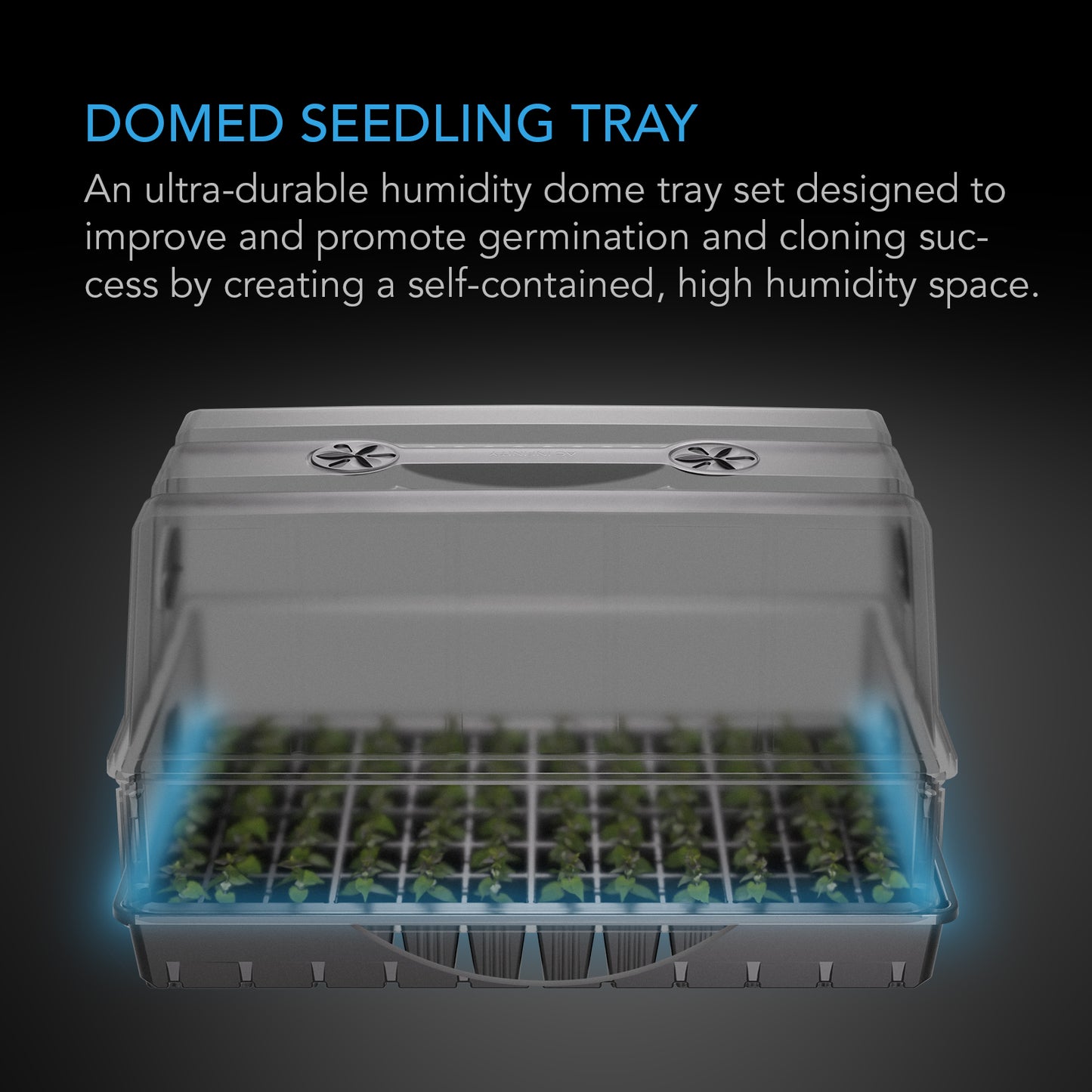 AC Infinity Humidity Dome Large Propagation Kit 6x12 Cell Tray product image 2