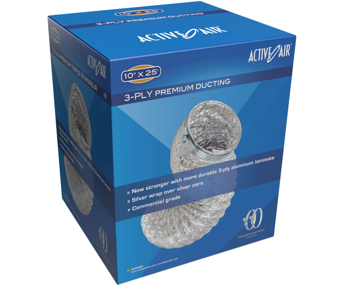 Active Air Premium Ducting 10" x 25' product image 2