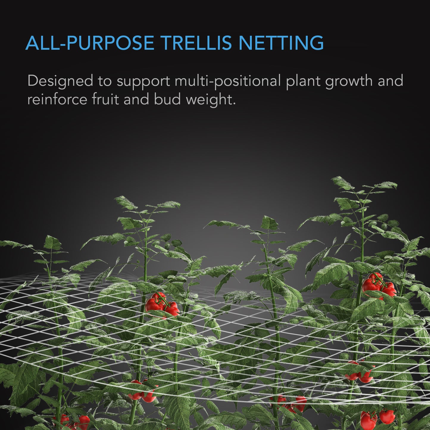 AC Infinity Polyester Plant Trellis Netting 5x15' product image 2