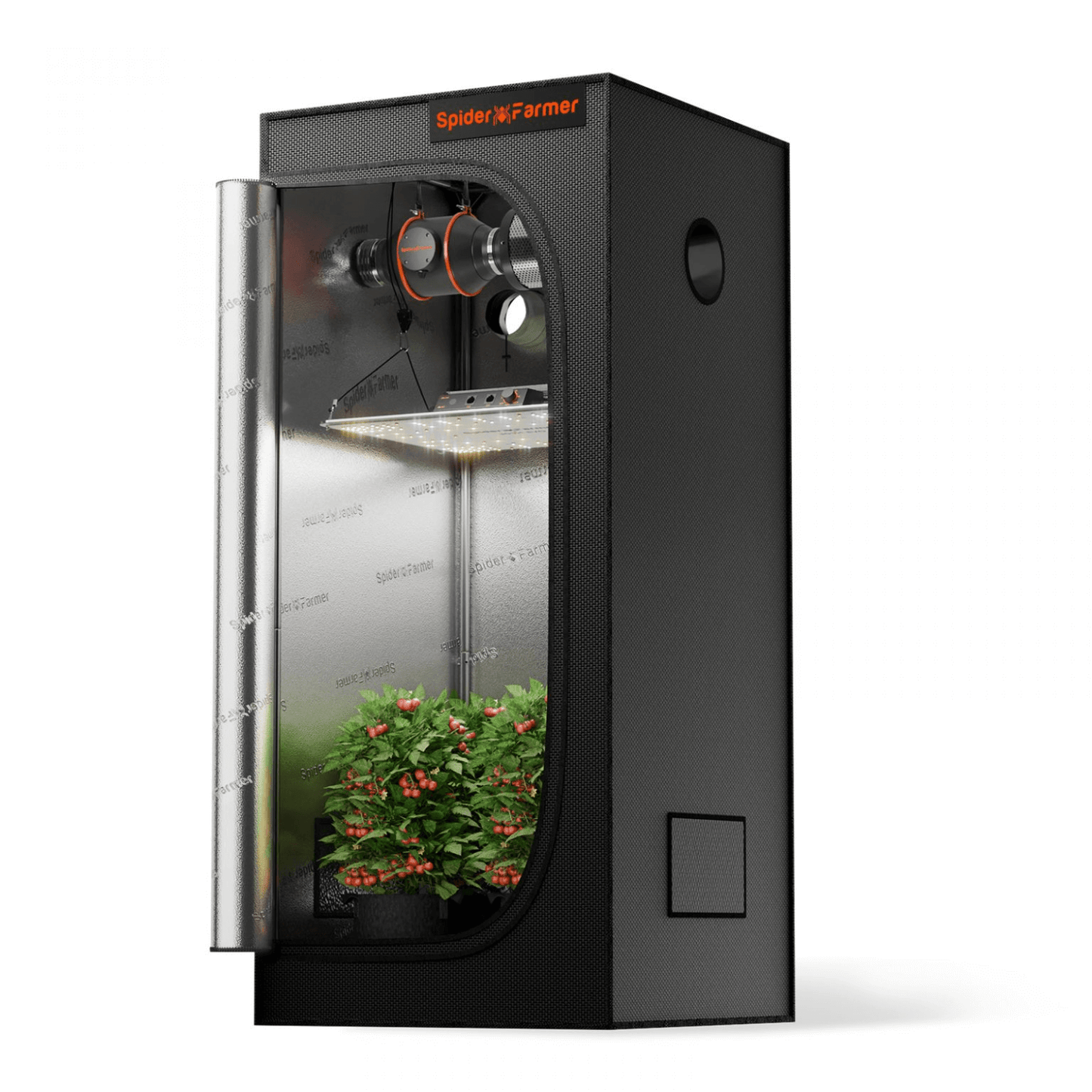 Spider Farmer 2' 4" x 2' 4" x 5' 4" (70 x 70 x 160 cm) Indoor Grow Tent