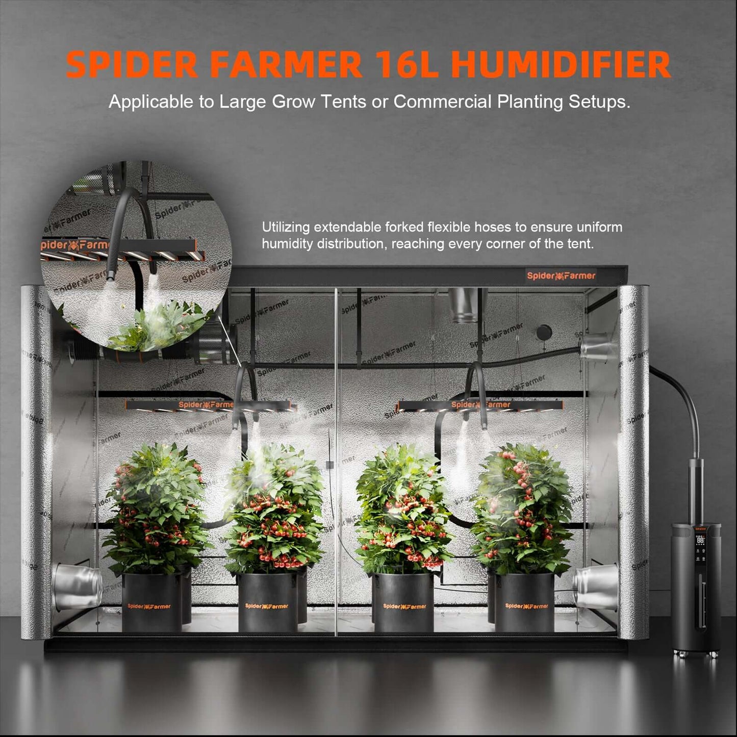 Spider Farmer Cool Mist Humidifier 16L product image 2