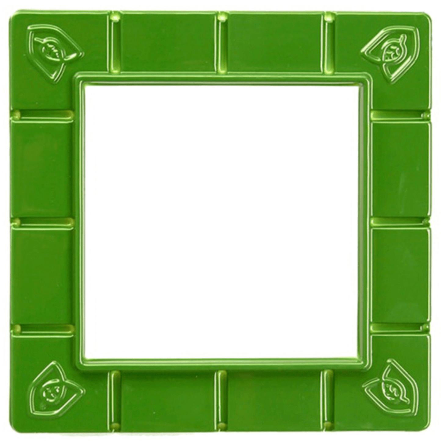 FloraFlex 4" to 6" Stacker in green with simple design for easy installation and versatile use.