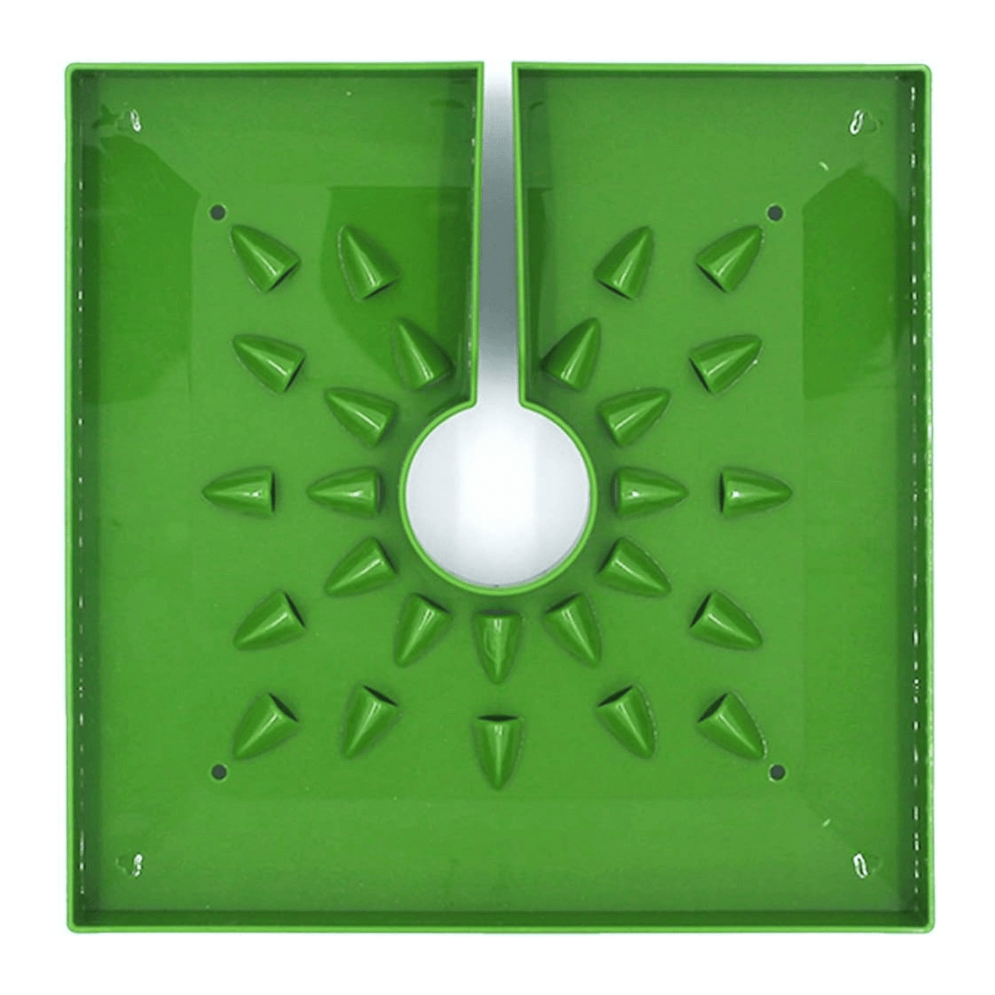 FloraFlex FloraCaps 8" x 8" green plant irrigation tool with unique design for efficient water distribution in grow tents.