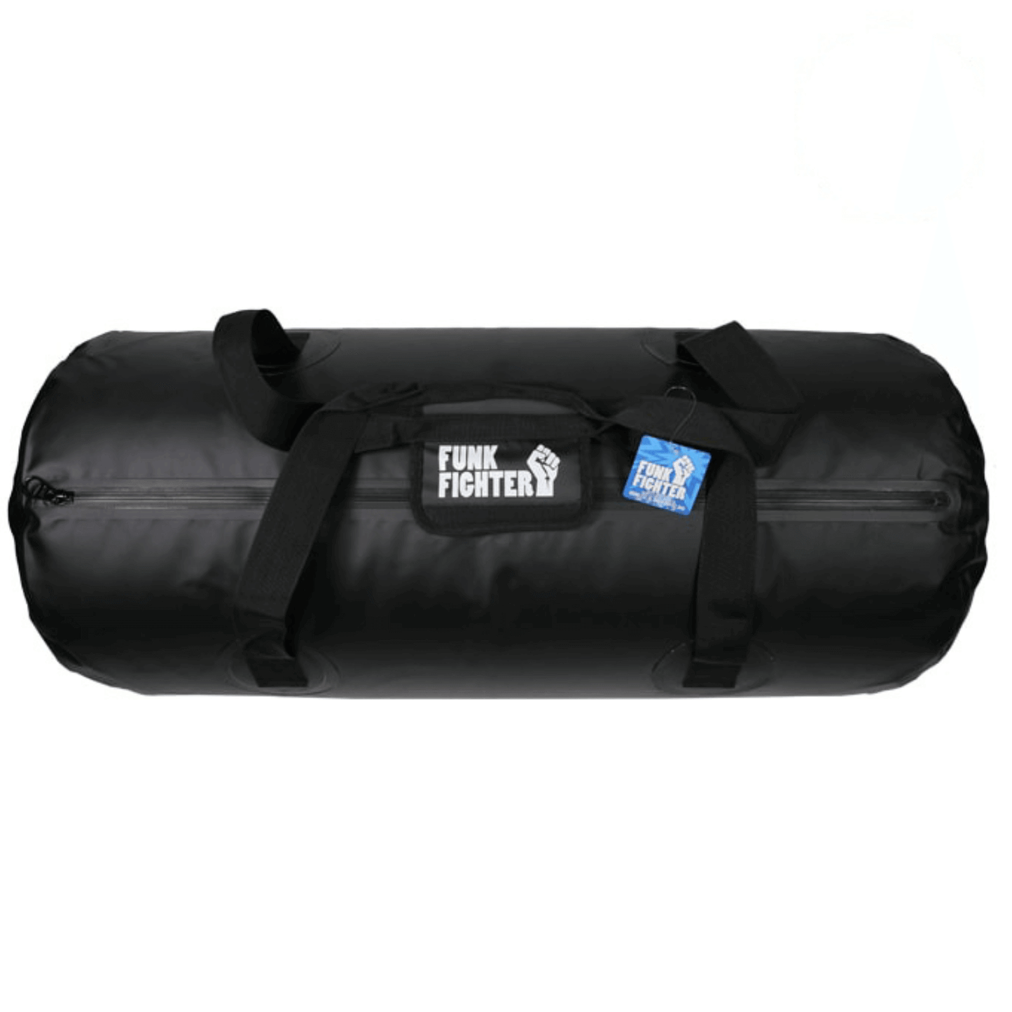 Funk Fighter XL DIVER Duffle Bag in black with handles, ideal for secure and odor-free storage.