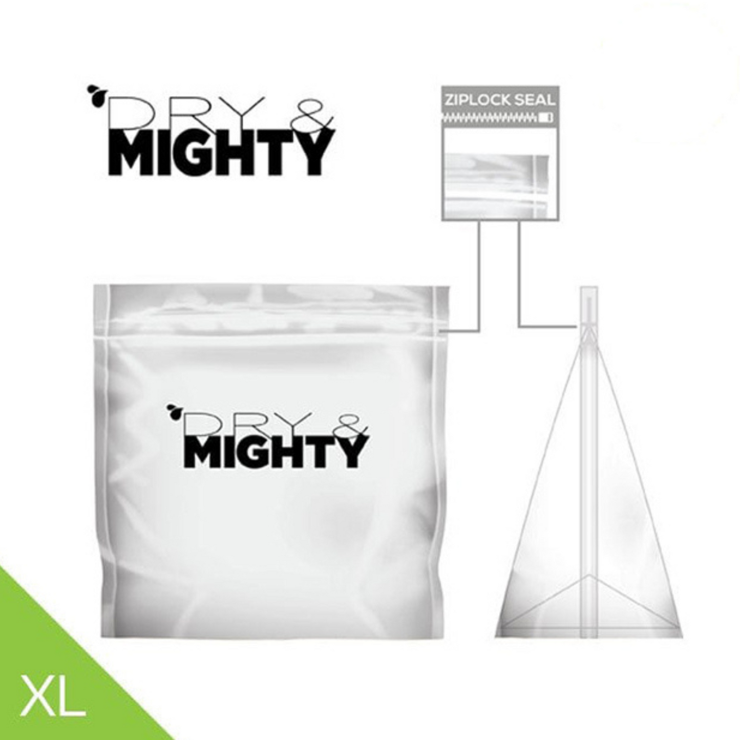 Dry & Mighty Bags XL 25 Pack