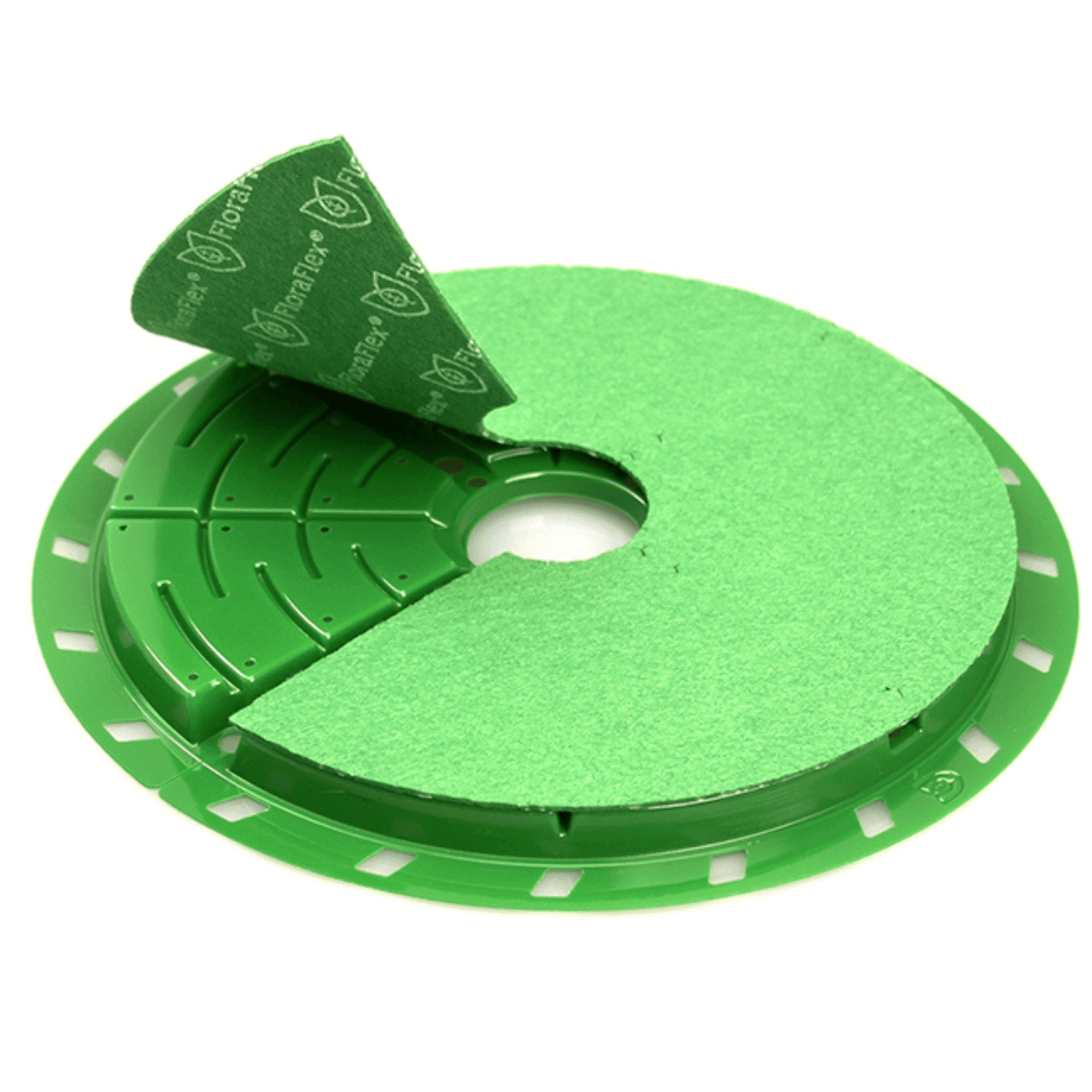 FloraFlex 12.5" Matrix Pad in green, perfect for hydroponic growing systems, available in a 12 pack at Grow Tents Depot.