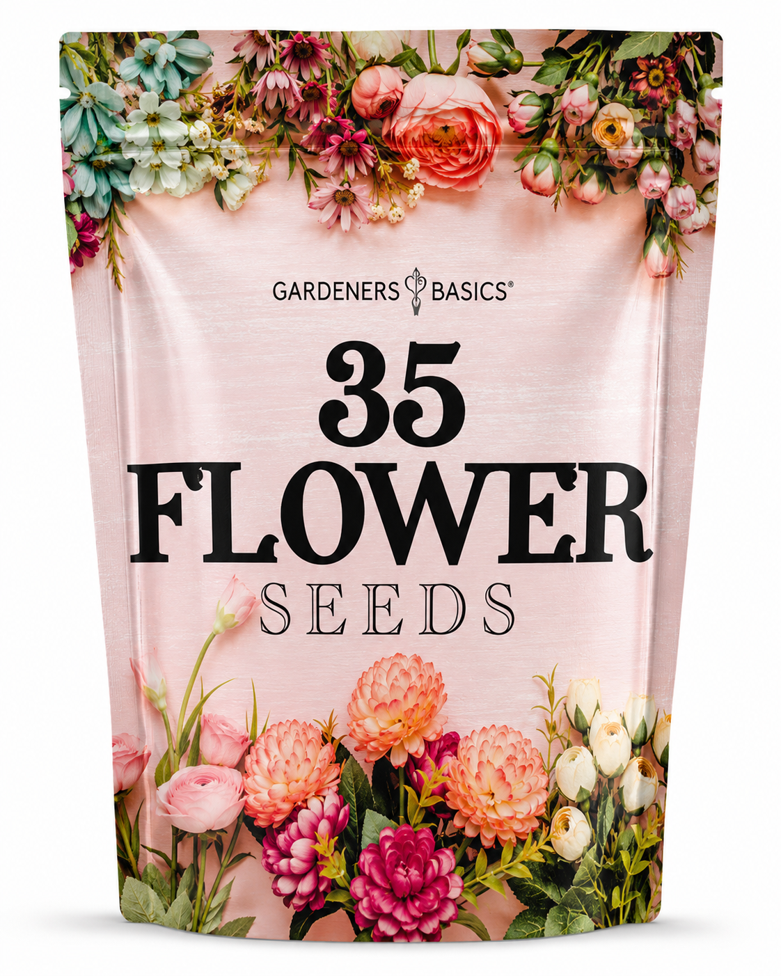 Gardeners Basics Wildflower Perennial & Annual Flower Seed Kit | 35
