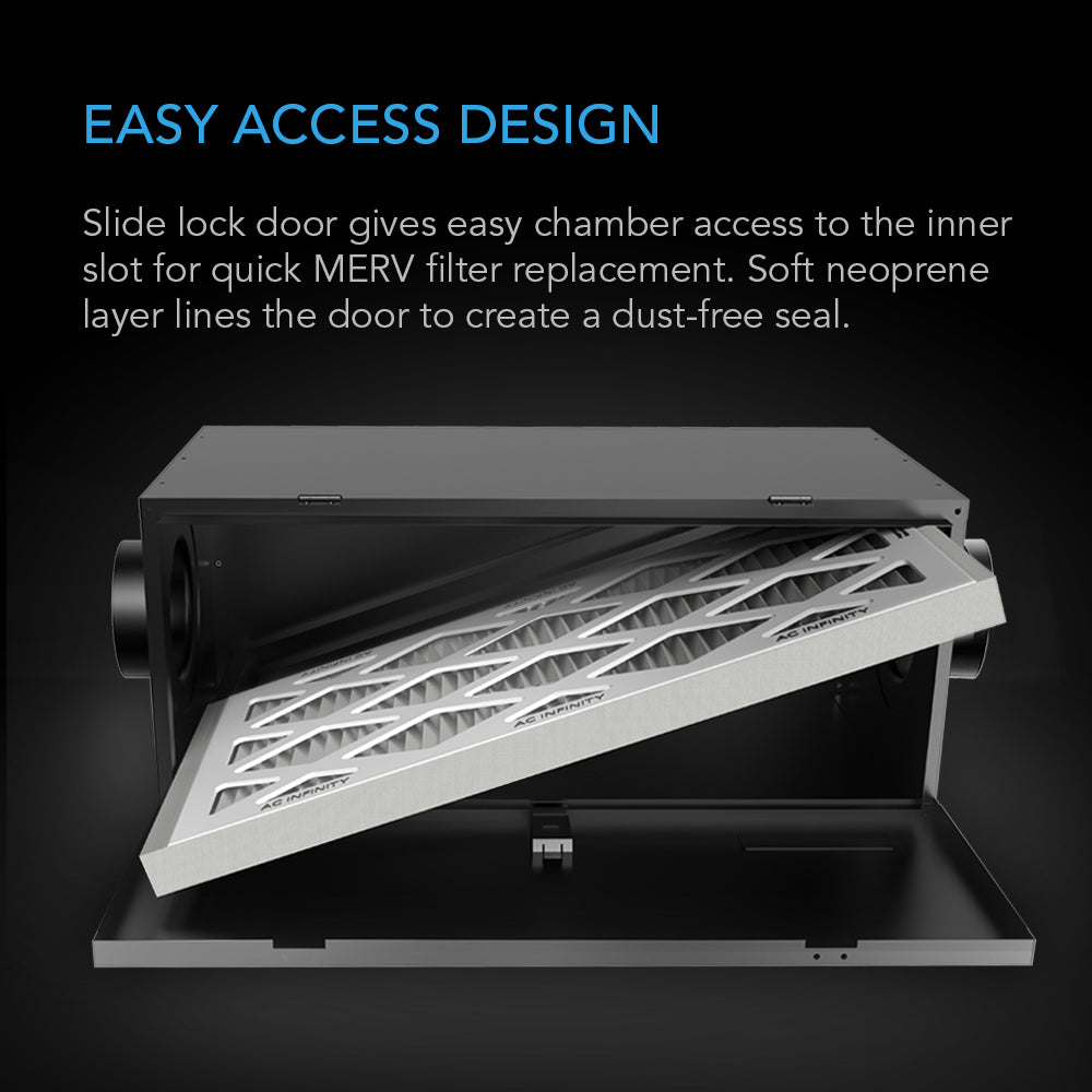 AC Infinity Air Filter Box w/ High Efficacy Filter 6-Inch product image 3