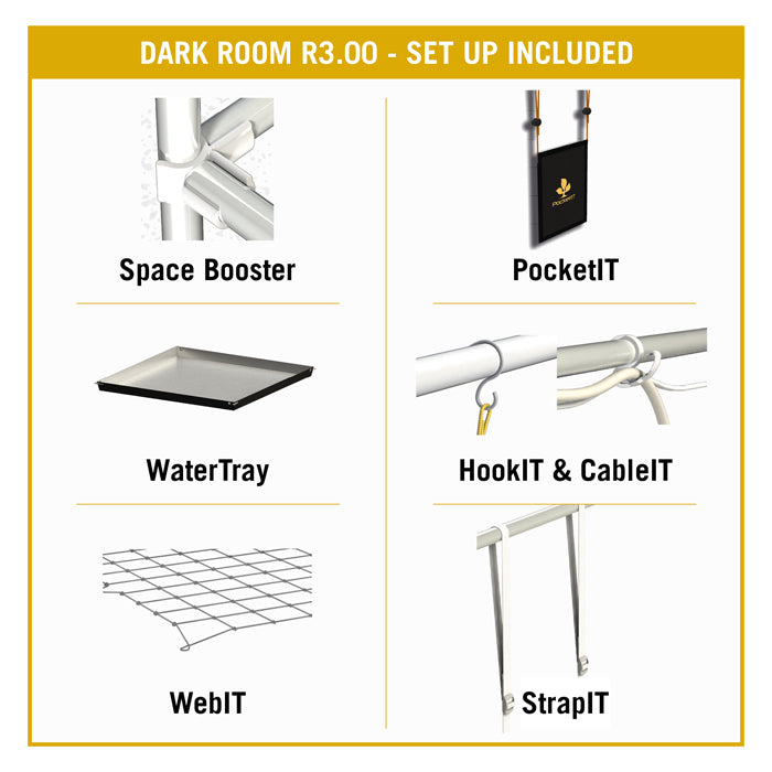 Secret Jardin Dark Room 90 v3.0 3' x 3' x 6' Indoor Grow Tent product image 3