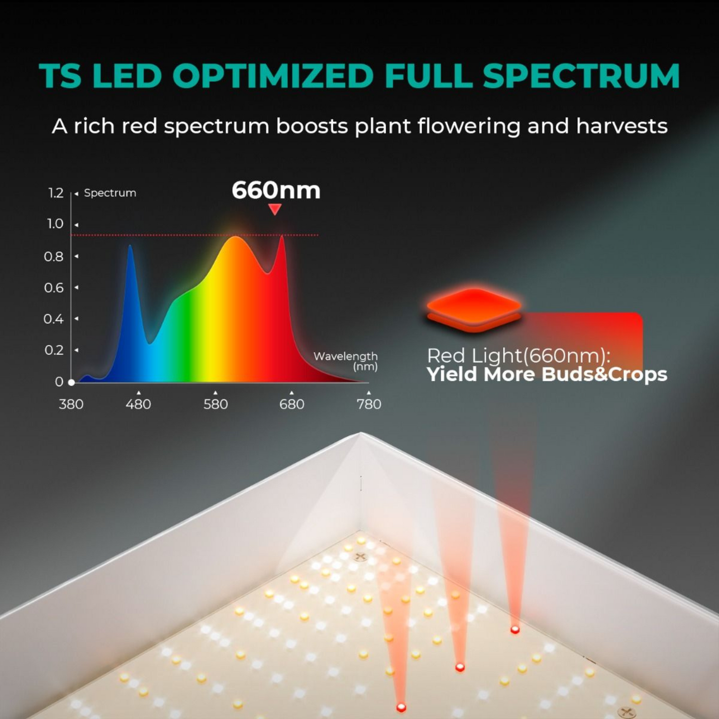 Mars Hydro TSW 2000 LED Grow Light + 4' x 4' Grow Tent + Inline Fan Combo with Speed Controller