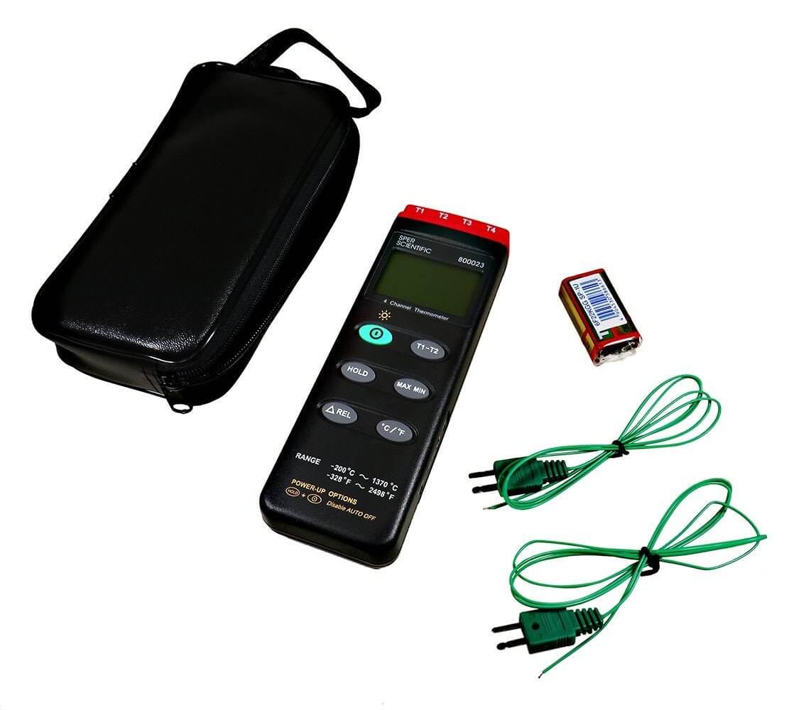 Sper Scientific Direct 4-Channel Thermometer