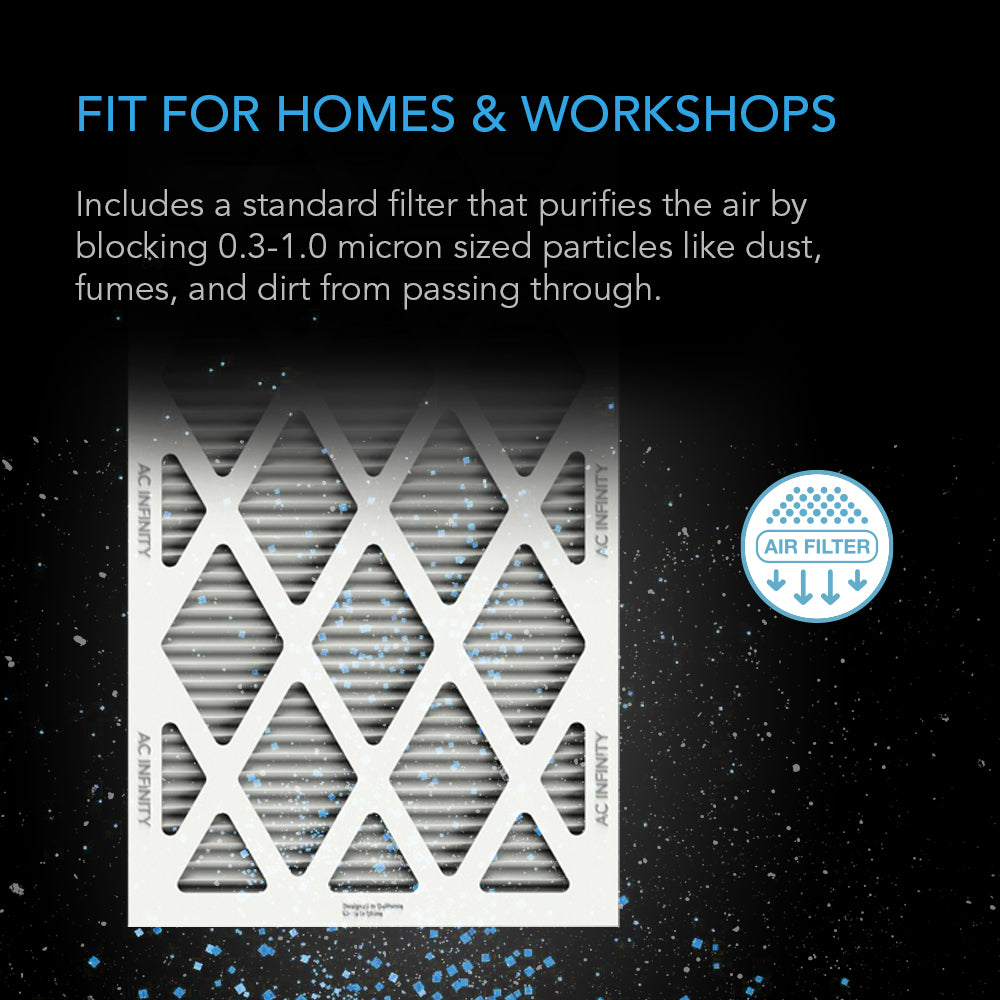 AC Infinity Air Filter Box w/ High Efficacy Filter 6-Inch product image 4