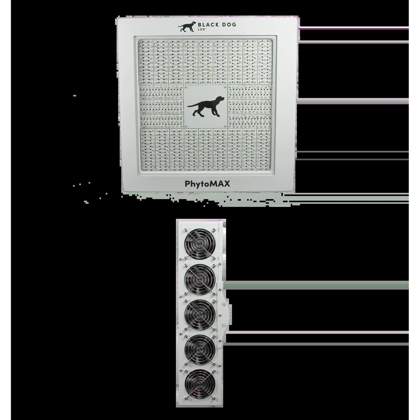 Black Dog LED PhytoMAX-4 24SP 1500W LED Grow Light