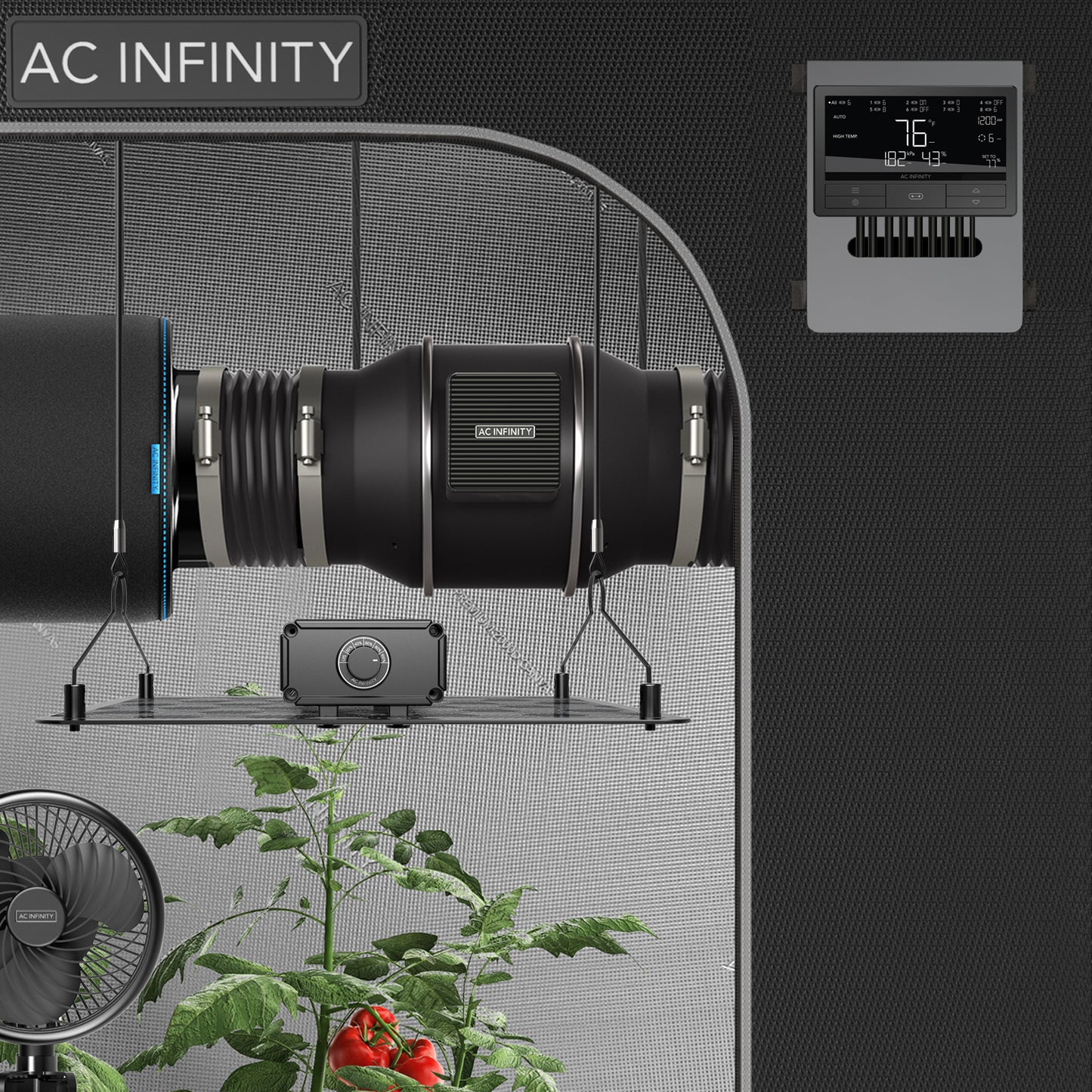 AC Infinity CONTROLLER 69 PRO+ Independent Programs for Eight Devices product image 7