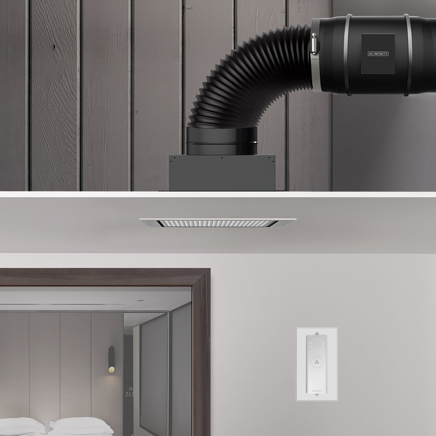 AC Infinity CLOUDWAY S12 Whole House EC Fan 1600 CFM Energy Efficient product image 8