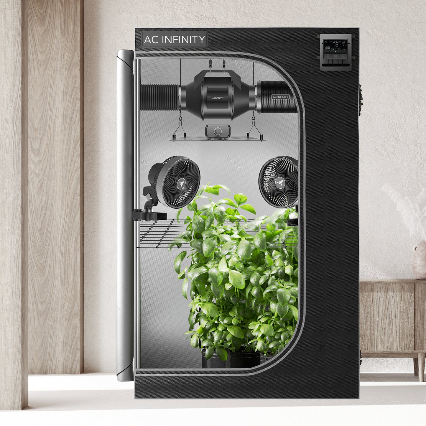 AC Infinity Advance Grow Tent System 4x4 4-Plant Kit Integrated Smart product image 8