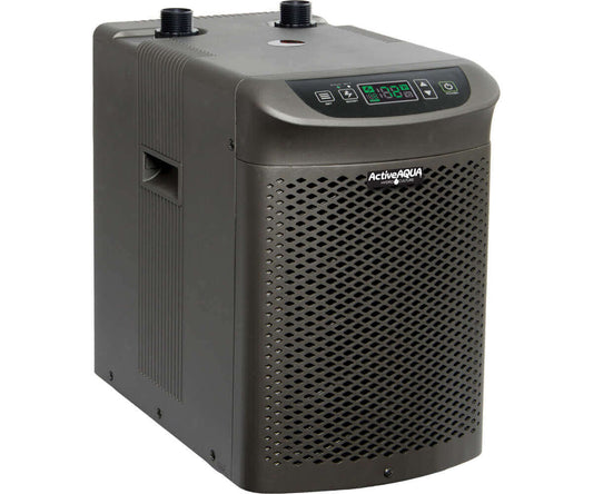 Active Aqua Chiller with Power Boost, 1/10 HP, featuring user-friendly temperature controls and environmentally friendly design.