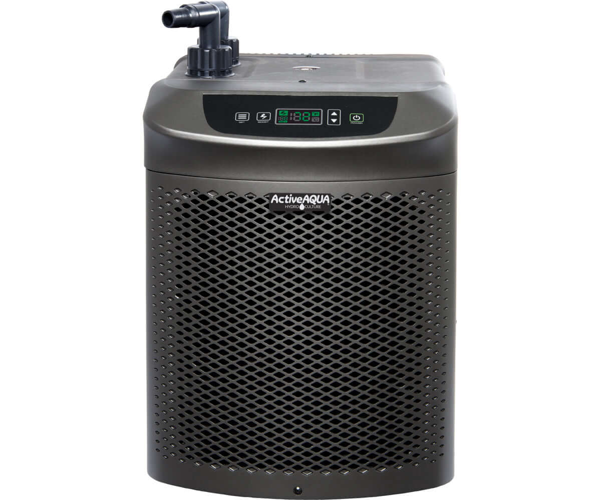 Active Aqua Chiller with Power Boost, 1/4 HP, featuring user-friendly controls and environmentally friendly refrigerant.