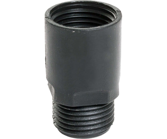 Active Aqua 1-inch extension fitting for flood and drain hydroponic systems, adjustable for optimal fill levels.