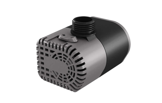 Active Aqua submersible water pump with multiple hose fittings, designed for hydroponic systems and effective water circulation.