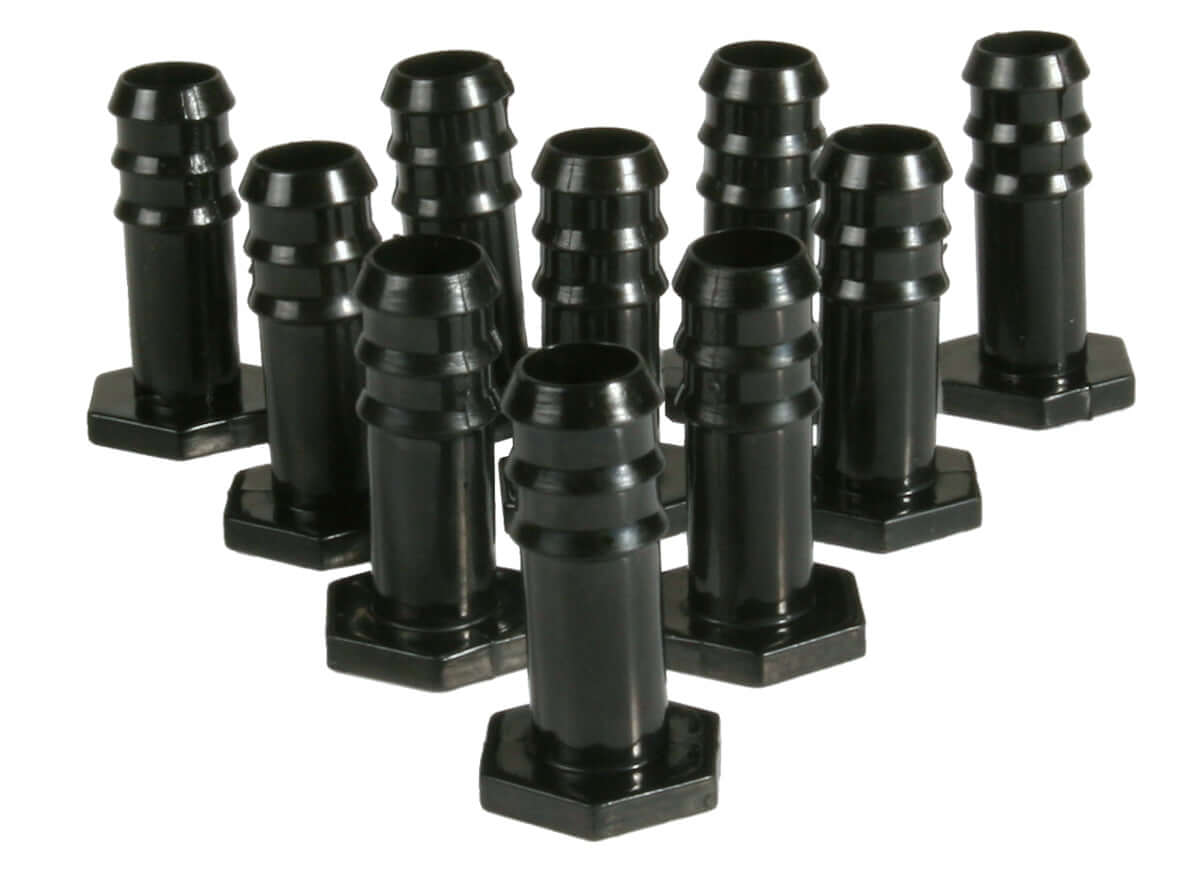 Active Aqua 1/2" stopper pack of 10, ideal for closing 1/2" line in aquaponics systems.