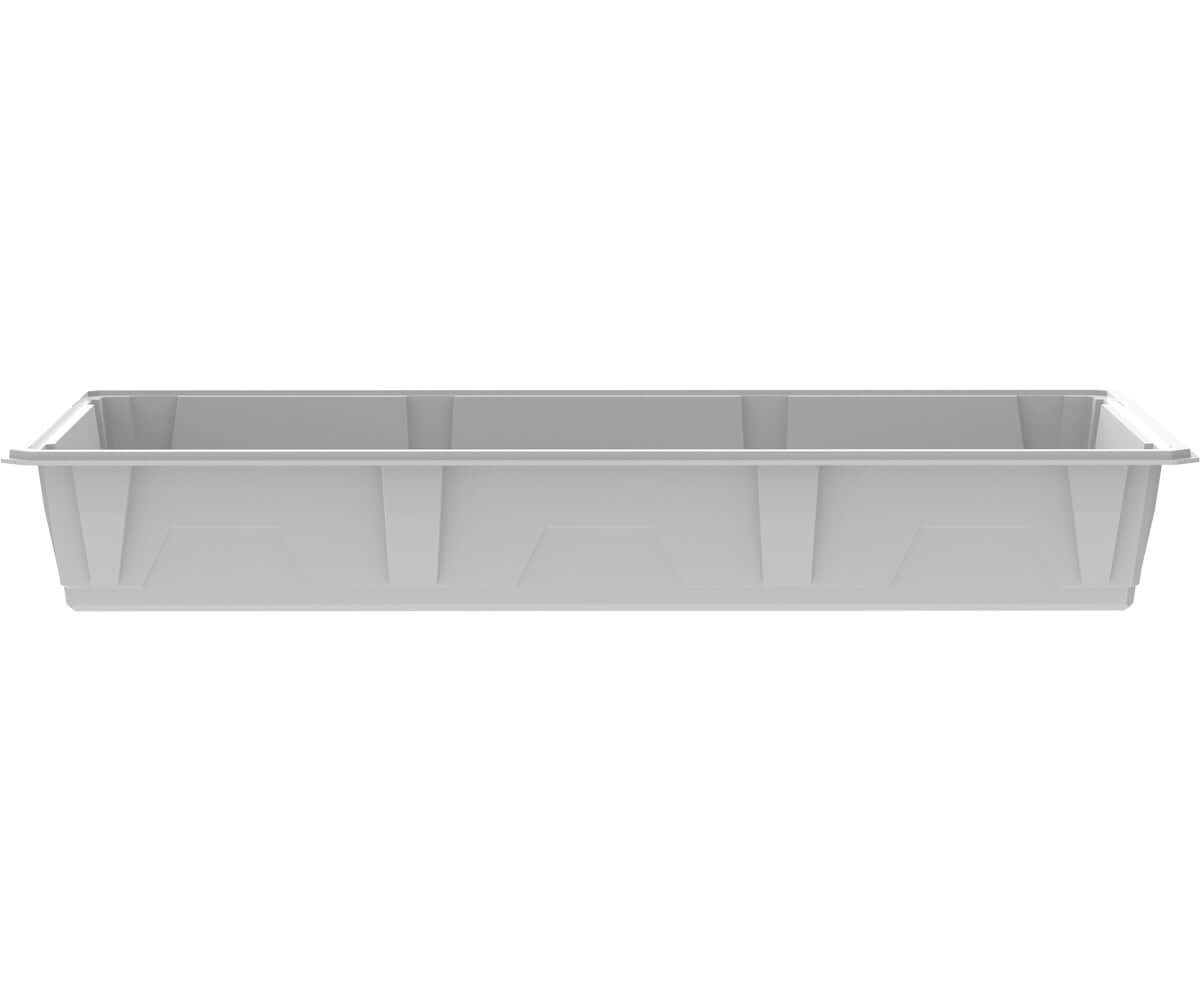 Active Aqua 2.0 High Rise Tray in white, durable grow tray for larger plants and root systems, 2'x4' dimensions.