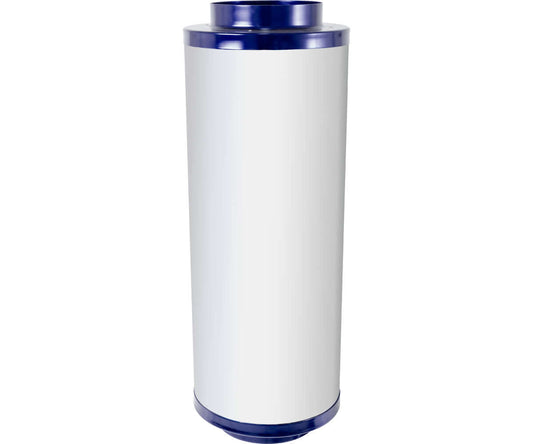 Active Air Inline Carbon Filter, 8"x30", featuring a unique design for versatile air filtration in grow rooms.