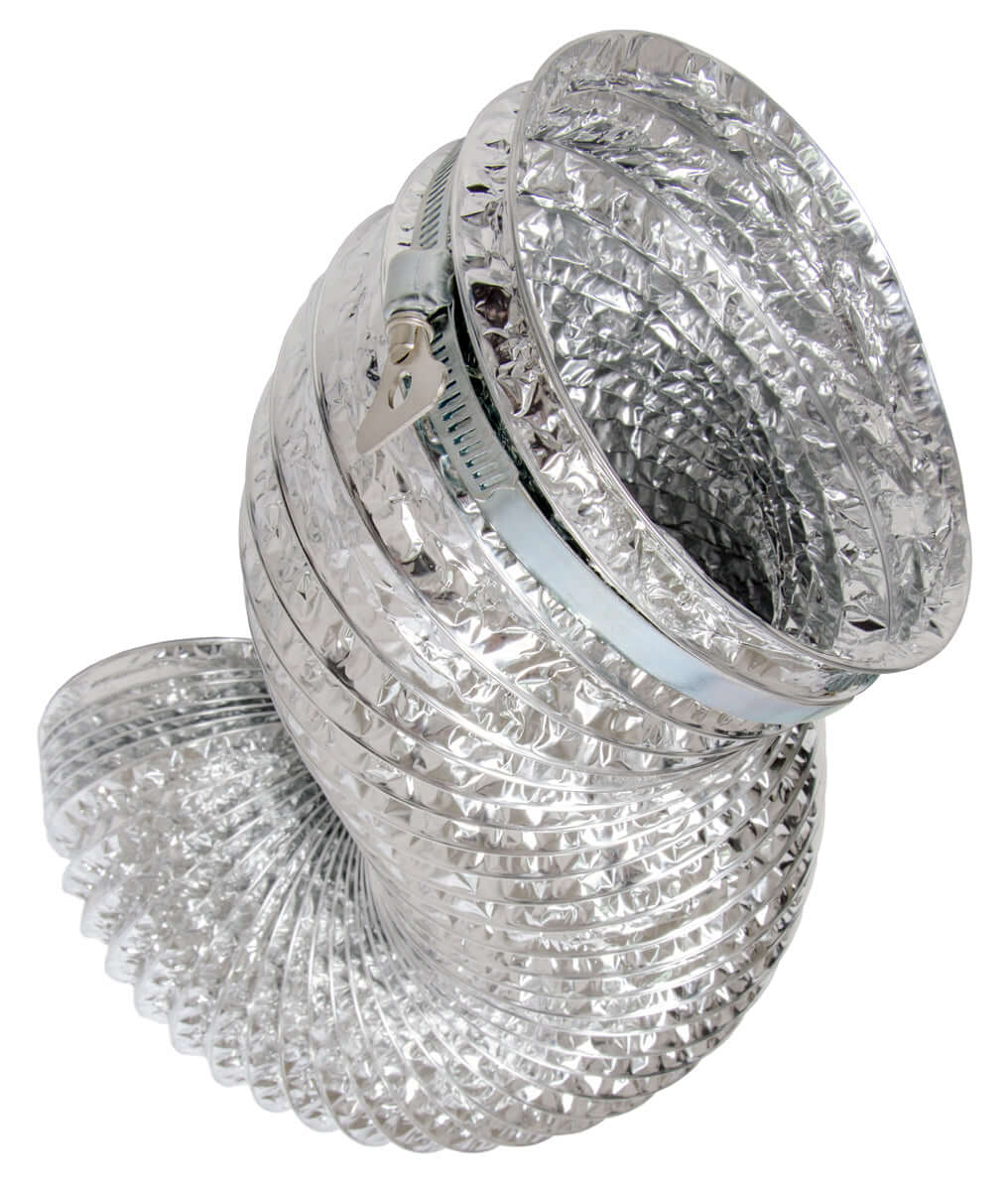 Active Air Premium 6-inch aluminum ducting coil, tear-resistant, suited for air-cooling and ventilation applications.