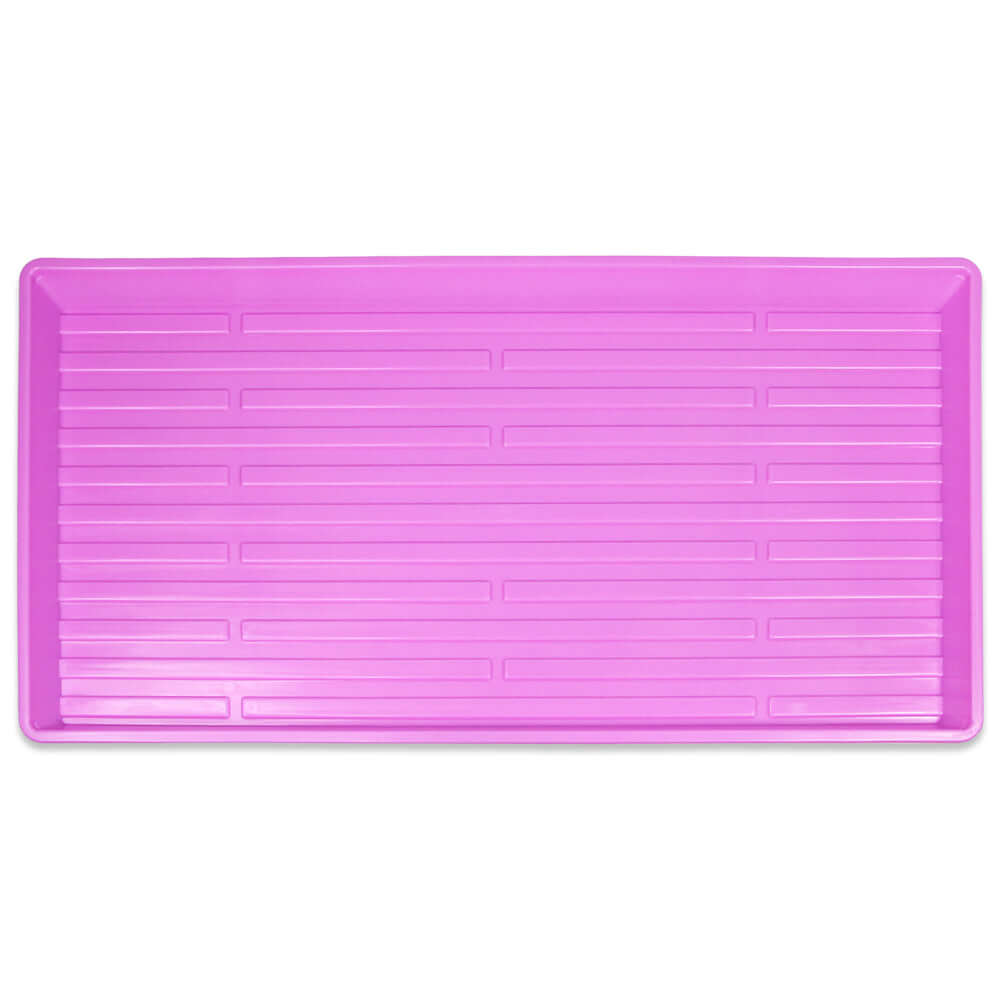 Active Grow 1020 Heavy Duty Microgreen Trays - Shallow No Holes - Purple